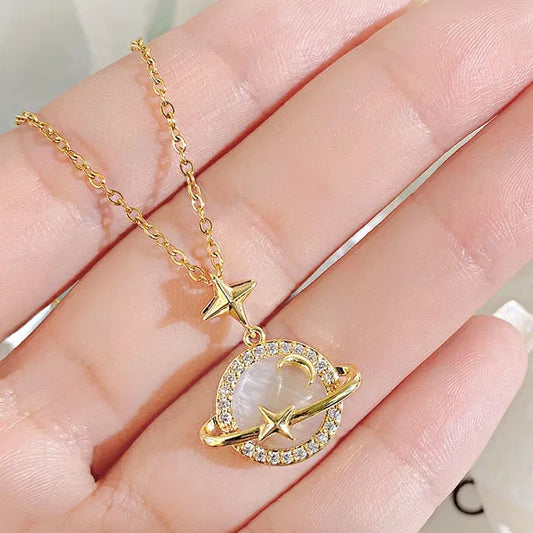 Collar Saturno + Esfera Interestelar || ENVIO GRATIS ||